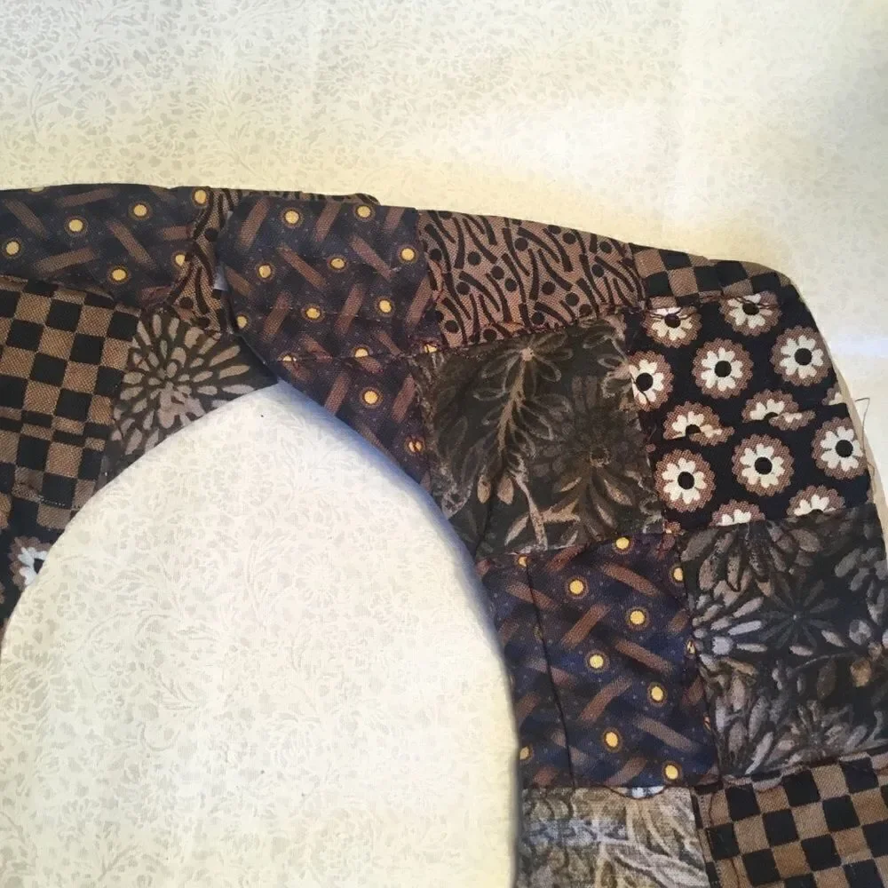 3/$25 or $12 ea.  NWT Handmade Quilted Reversible Baby Bib.